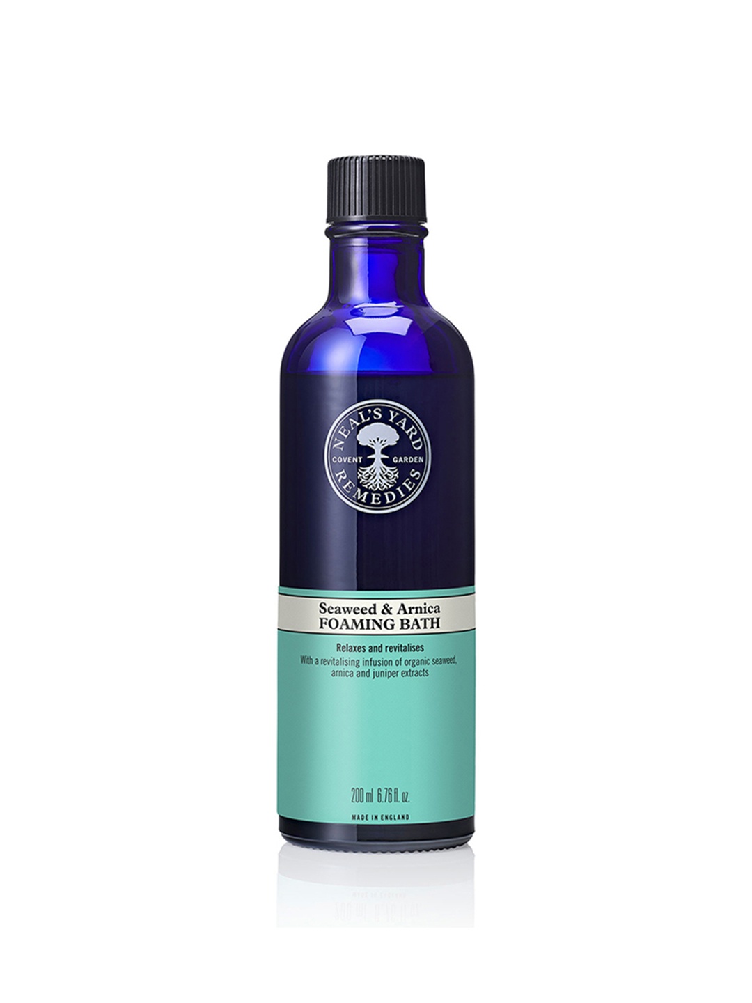 

Neal's Yard Remedies Organic Seaweed & Arnica Foaming Bath Shower Gel - 200 ml, Blue