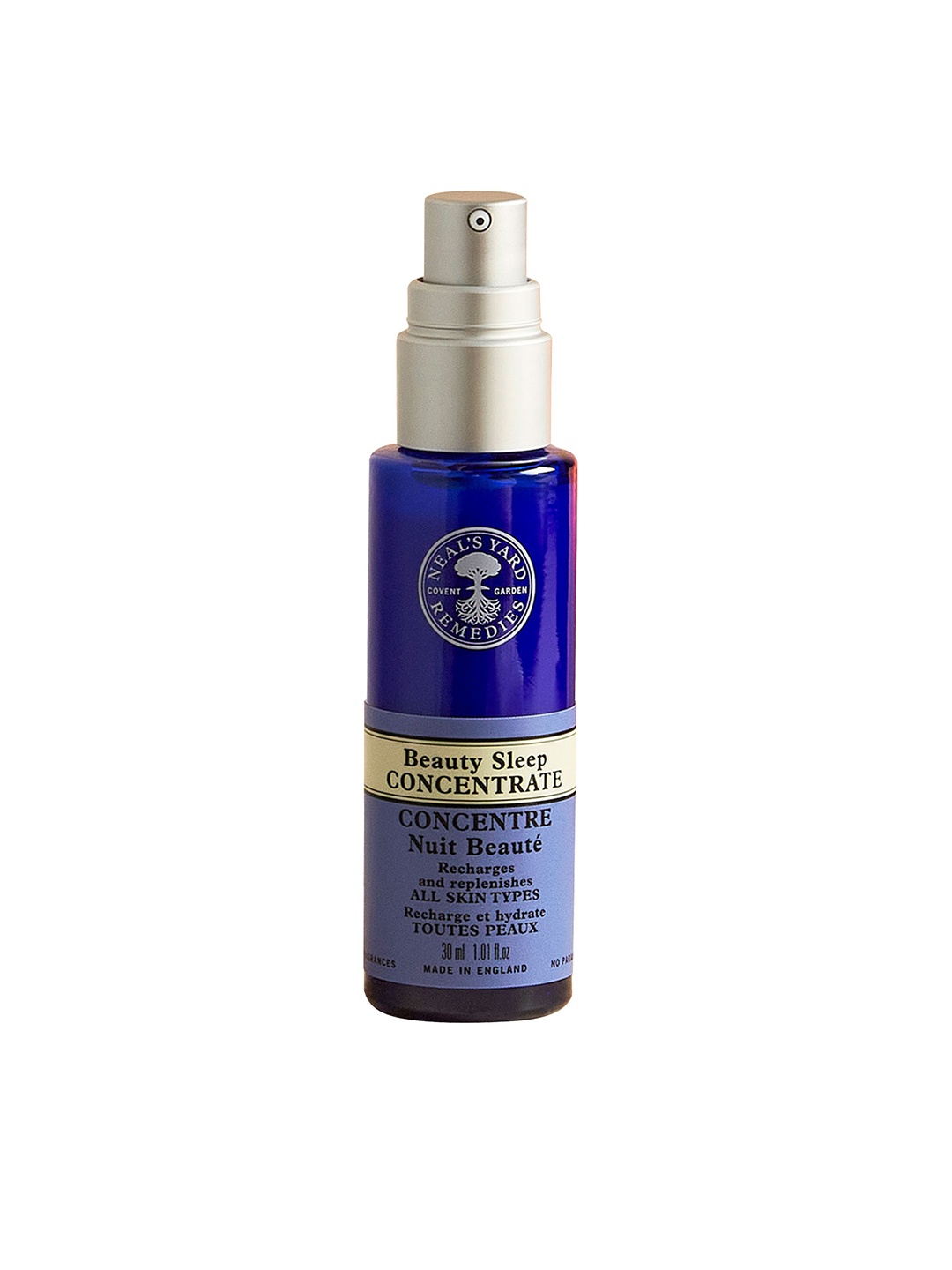 

Neal's Yard Remedies Beauty Sleep Concentrate Face Serum with Hyaluronic Acid - 30 ml, Purple