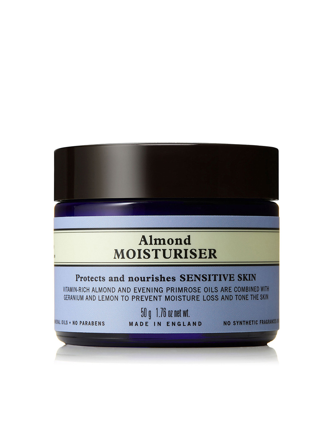 

Neal's Yard Remedies Organic Almond Face Moisturiser for Sensitive Skin - 50 g, Blue