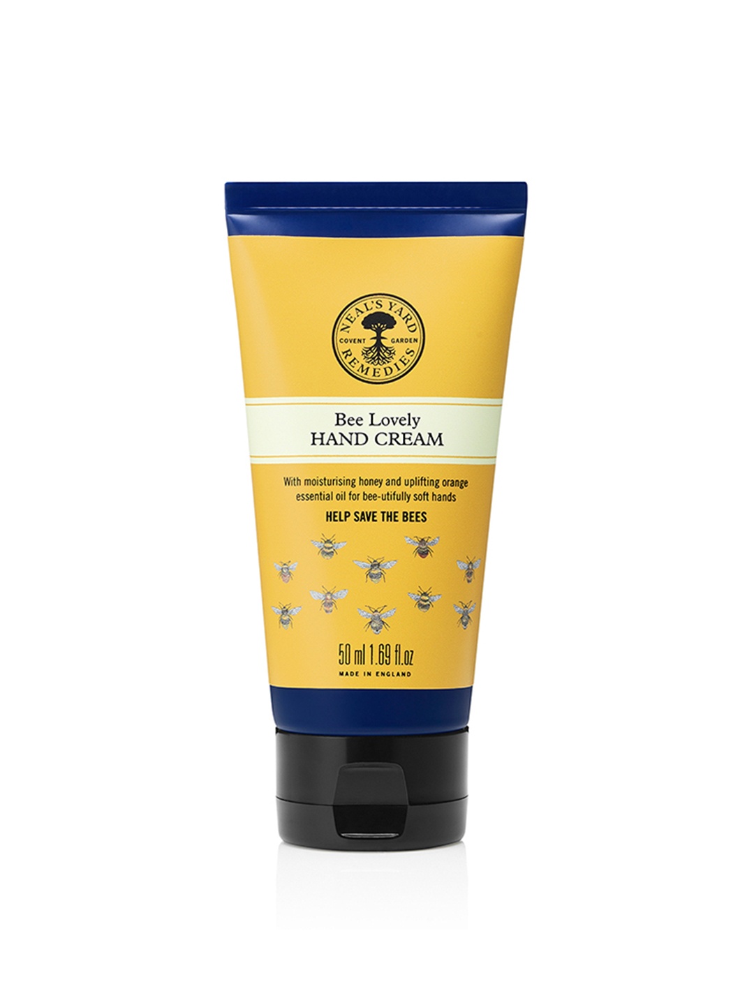 

Neal's Yard Remedies Bee Lovely Hand Cream with Honey & Orange Essential Oil - 50 ml, Yellow