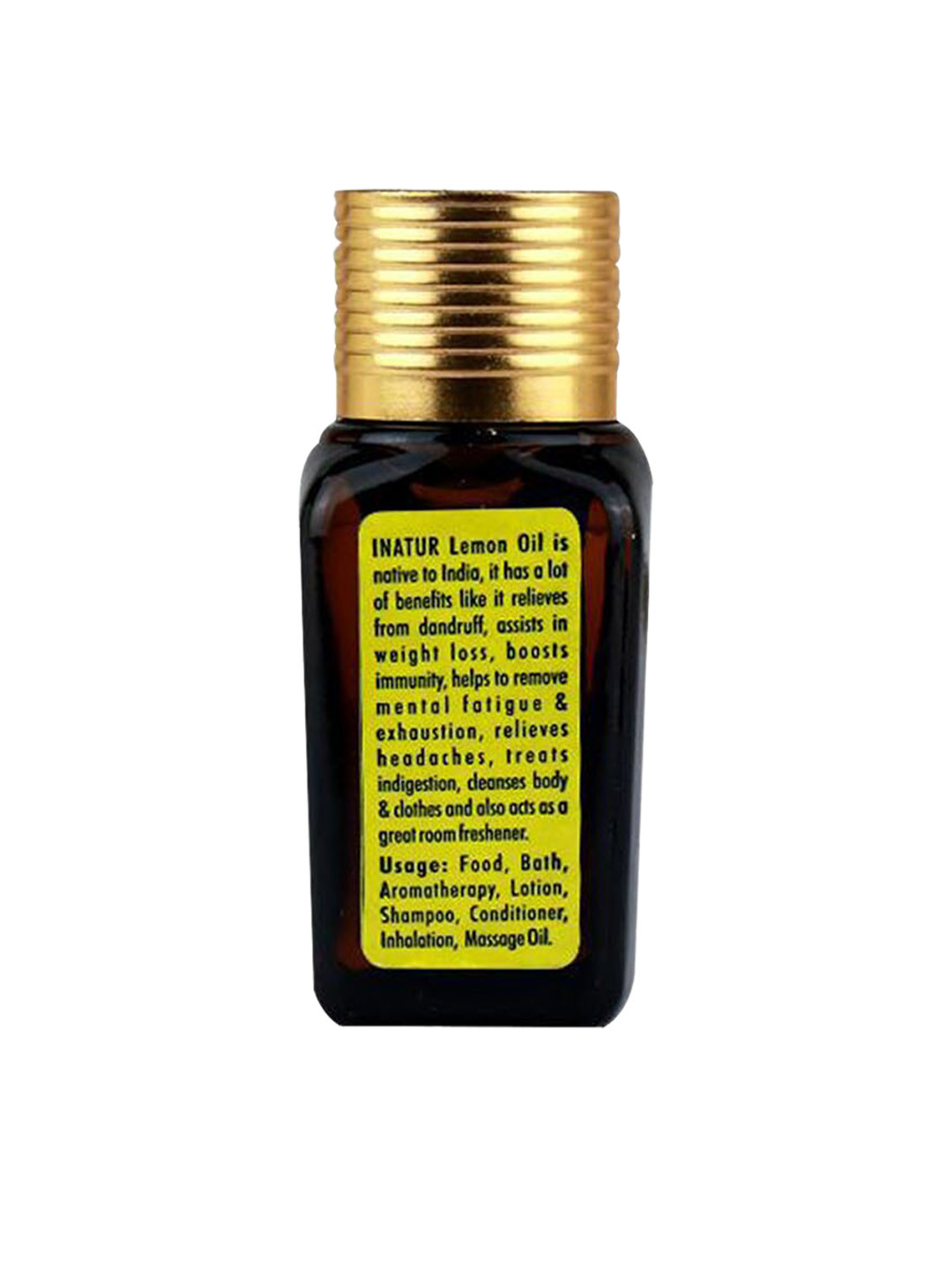 

Inatur Lemon Pure Essential Oil 12 ml, Brown