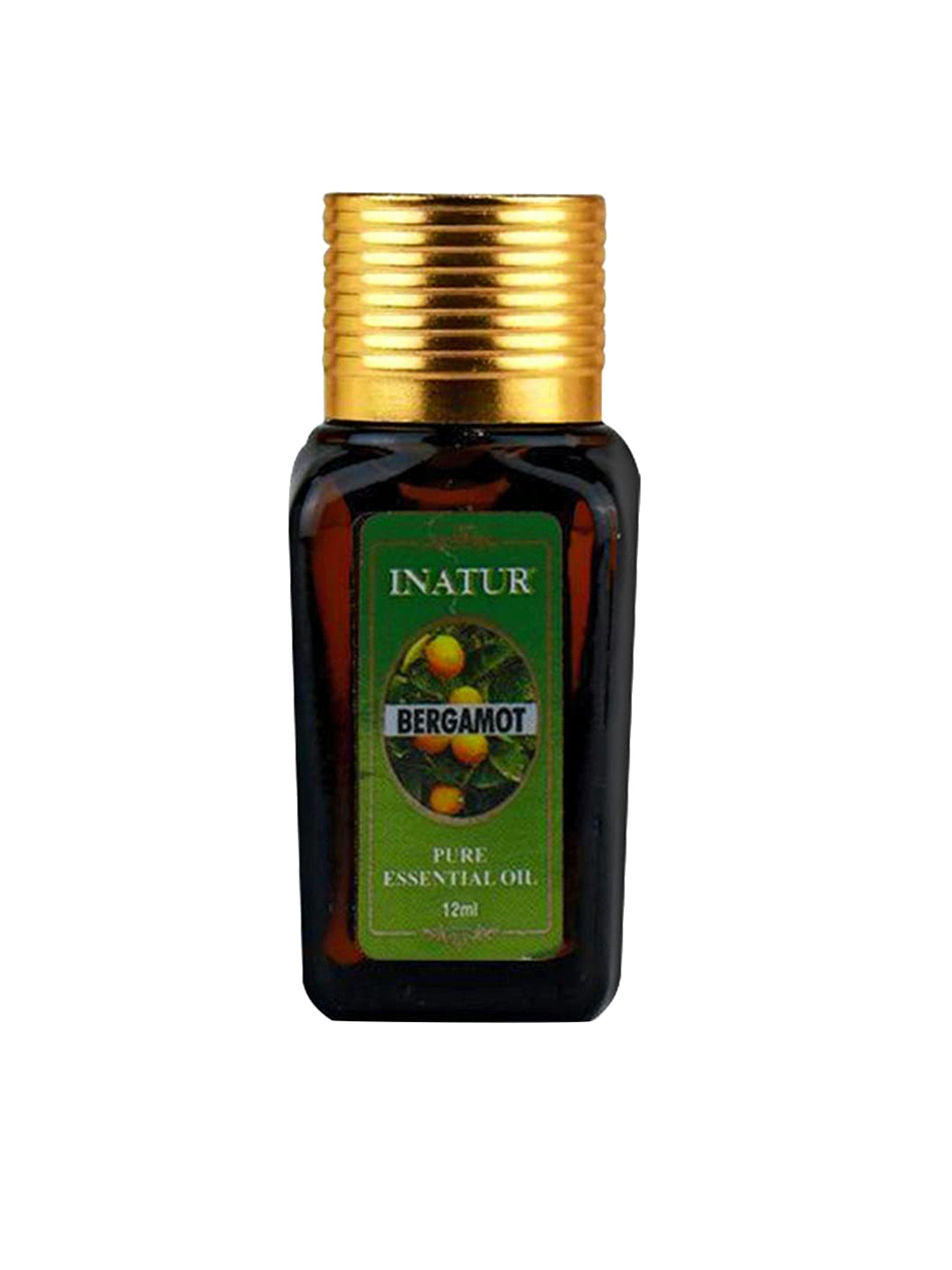 

Inatur Bergamot Pure Essential Oil 12 ml, Brown