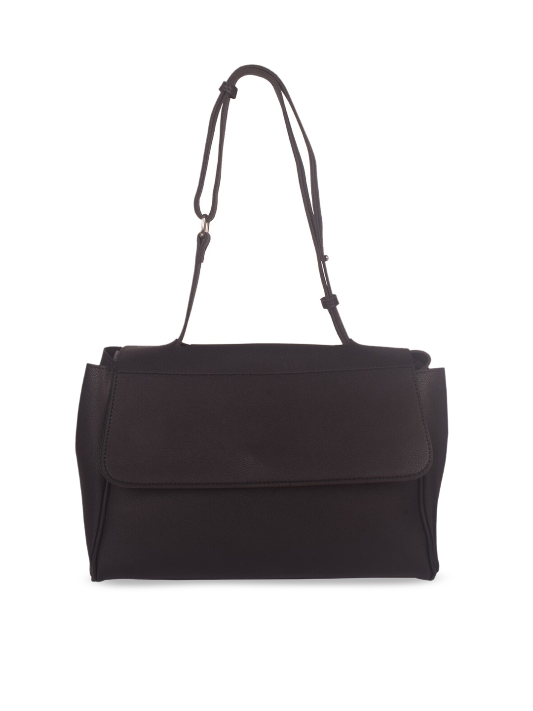 

Bagkok Black Oversized Structured Shoulder Bag
