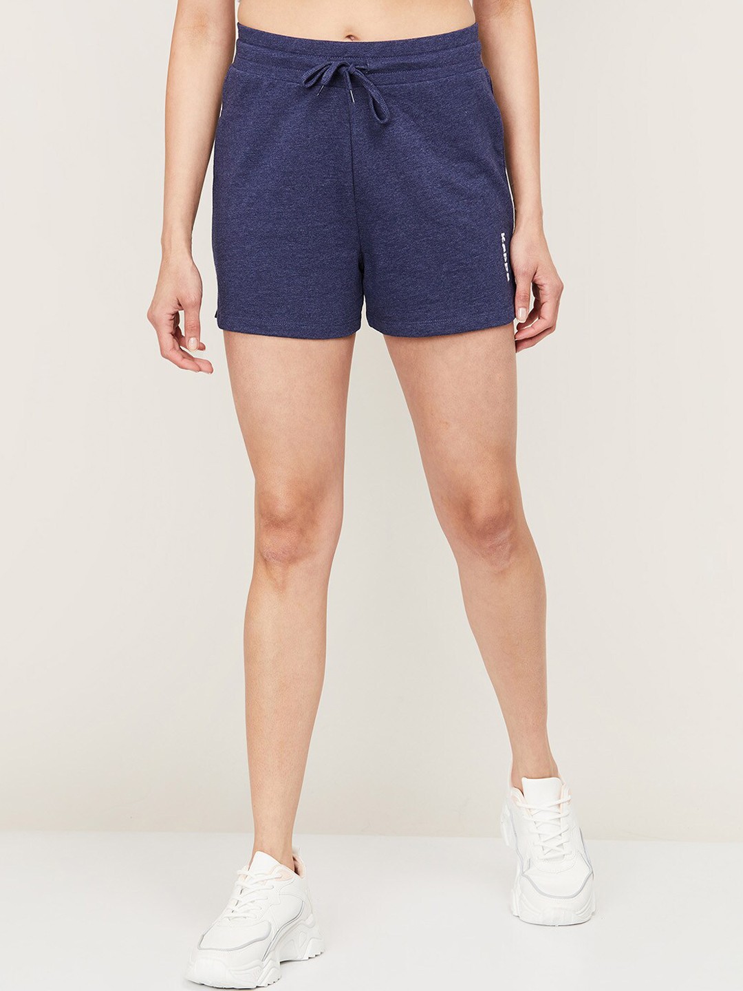 

Kappa Women Blue CottonShorts