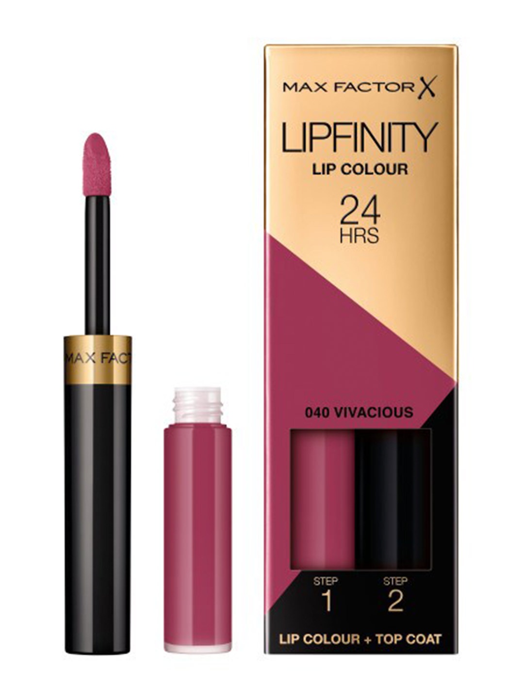 

Max Factor Lipfinity Lip Colour - Vivacious, Pink