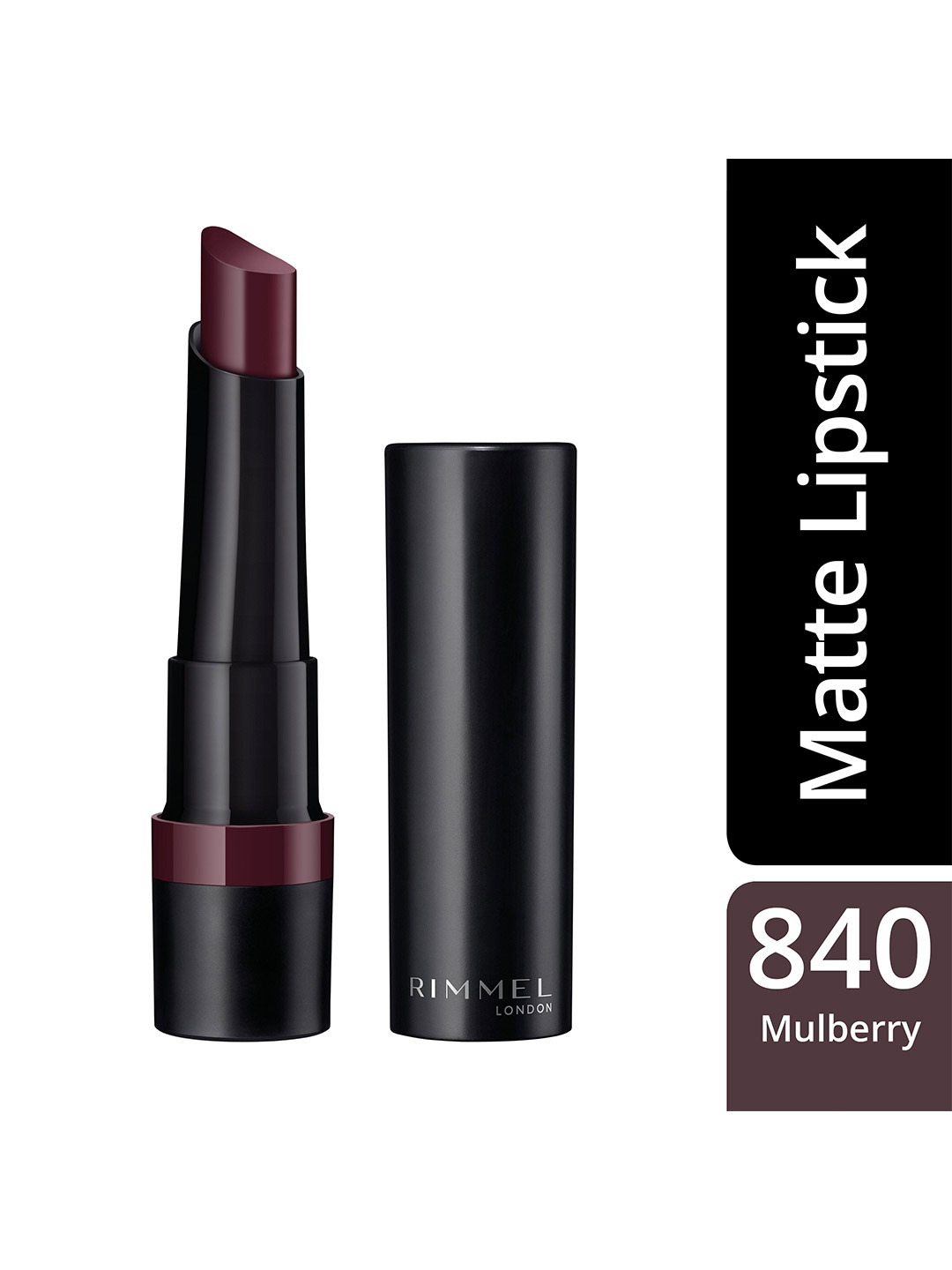 

Rimmel London Lasting Finish Matte Lipstick - Mulberry-2.3g, Purple