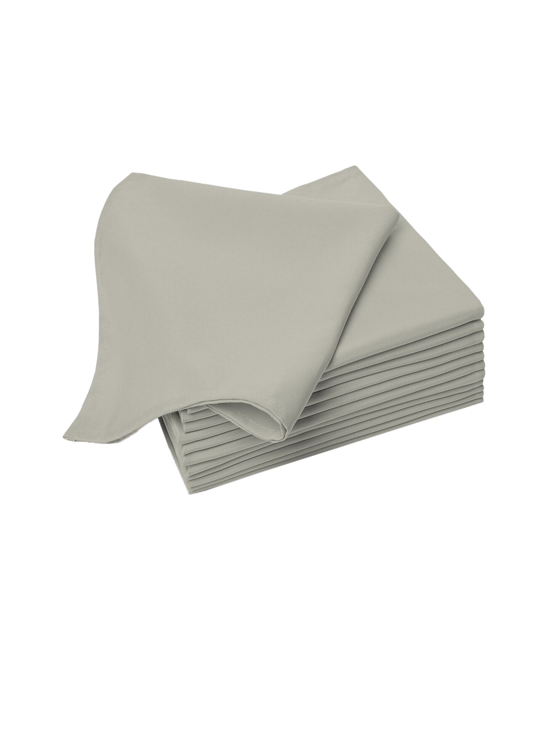 

PIZUNA LINENS Pack of 24 Silver Napkin Set