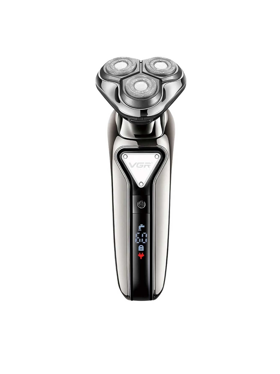 

VGR Men Black V-323 Professional Rechargeable IPX6 Triple Rotary Head Shaver