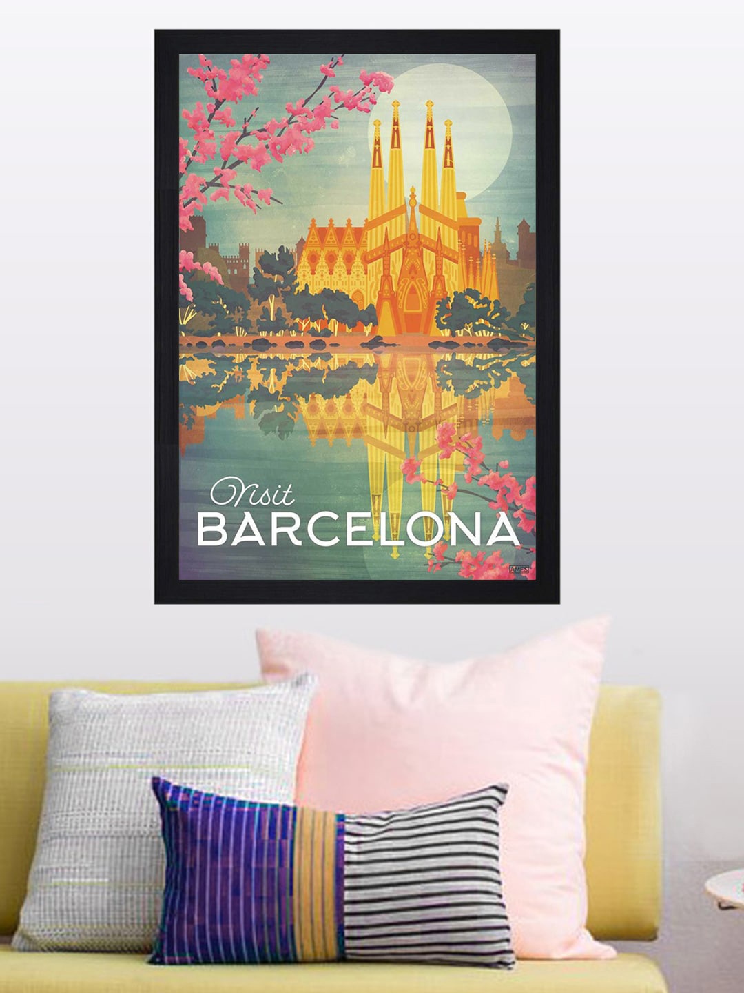 

Gallery99 Yellow Printed Framed Wall Painting