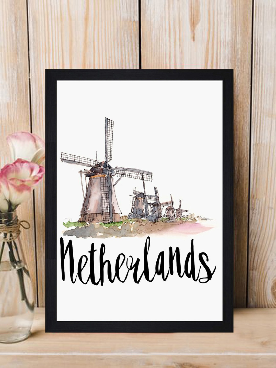 

Gallery99 White Netherland Framed Painting Wall Art