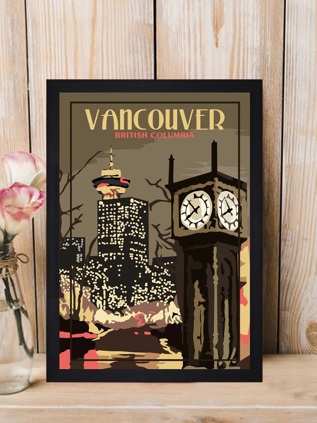 

Gallery99 Black & Brown Printed Framed Wall Art
