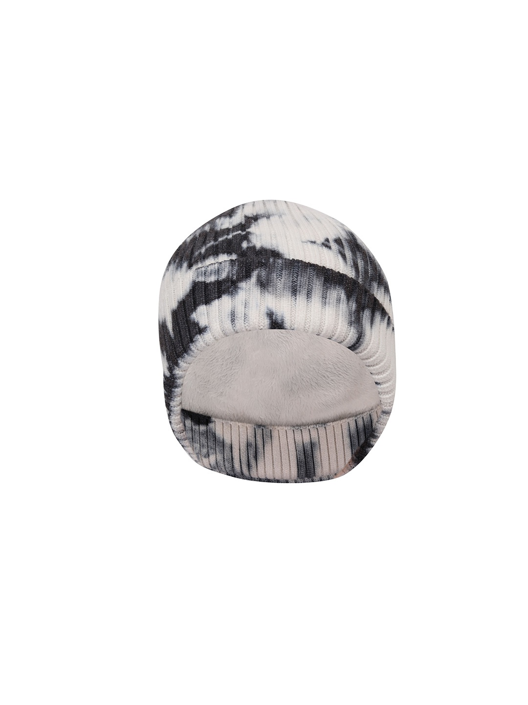 

FabSeasons Unisex Black & White Printed Beanie