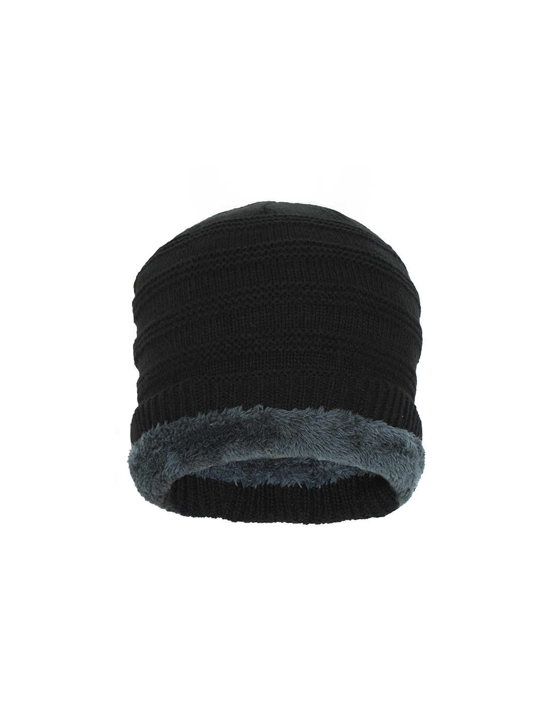 

FabSeasons Unisex Black Beanie