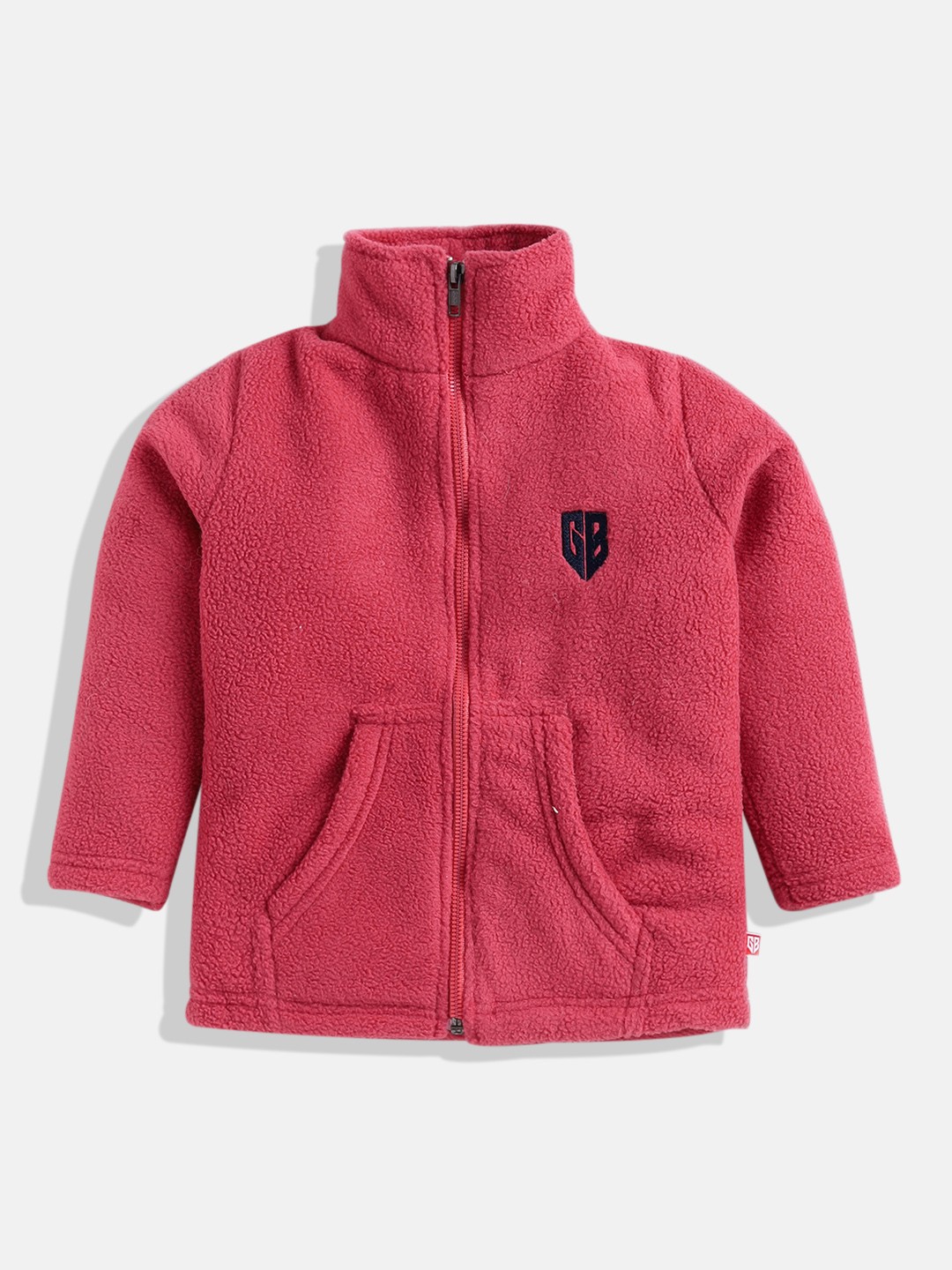 

GAME BEGINS Girls Brand Logo Detail Premium Cotton Sweatshirt, Rose