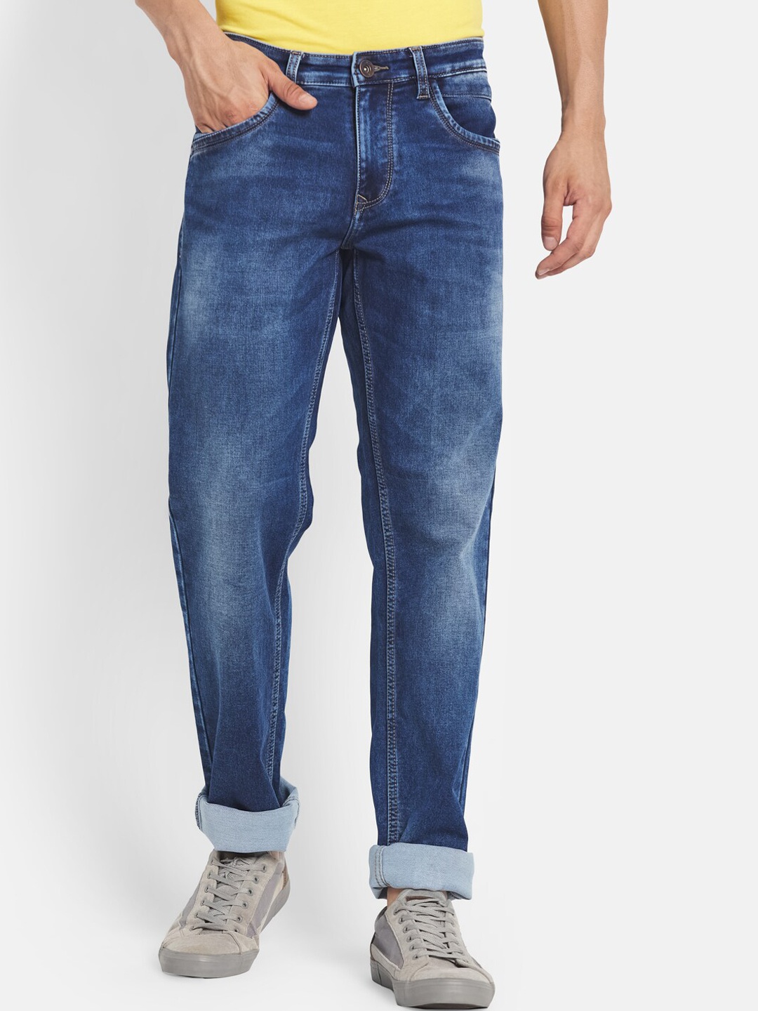 

Octave Men Blue Mid-Rise Regular Fit Jeans