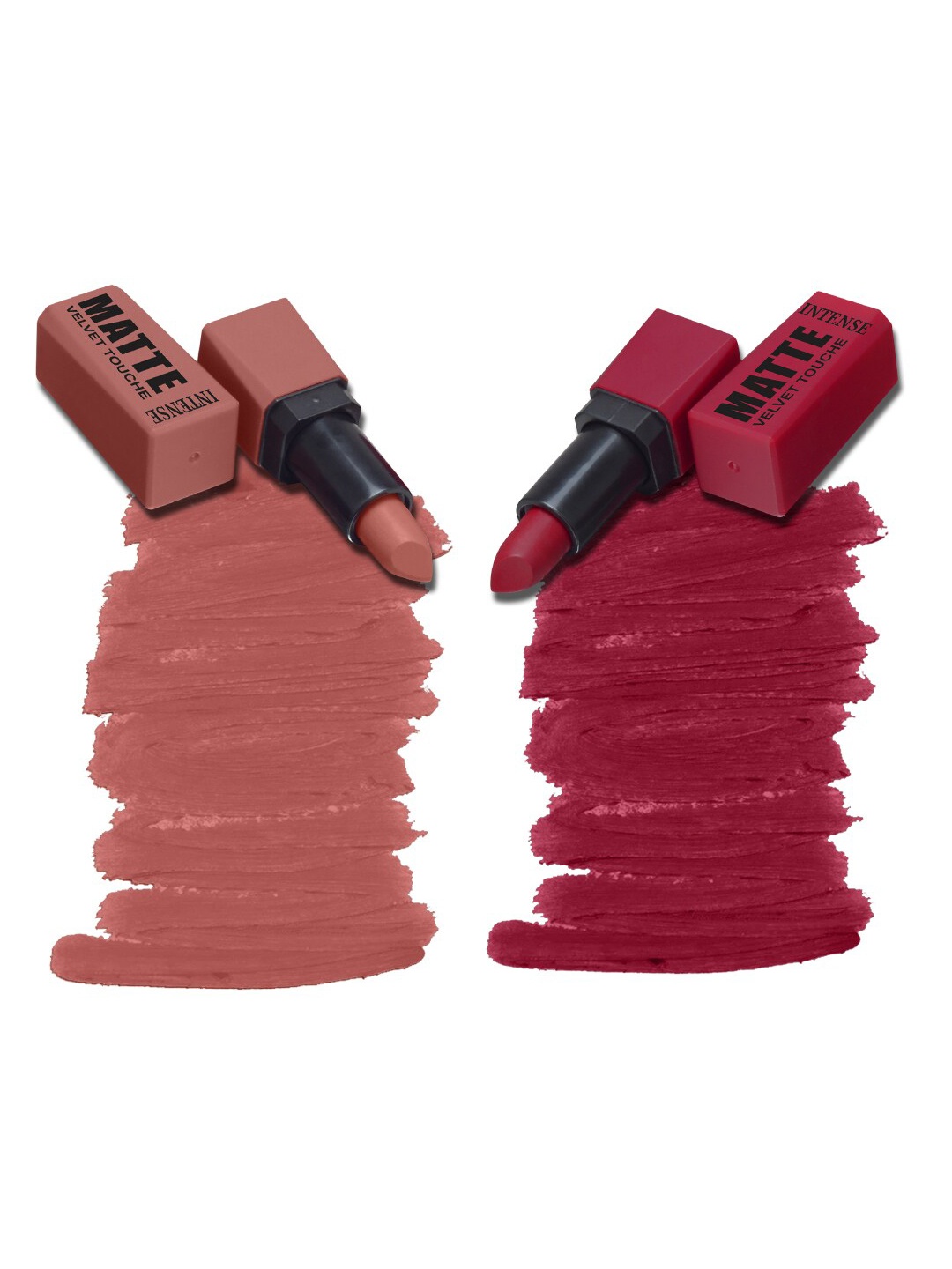 

FORFOR Set Of 2 Intense Matte Lipstick 3.5ml, Multi