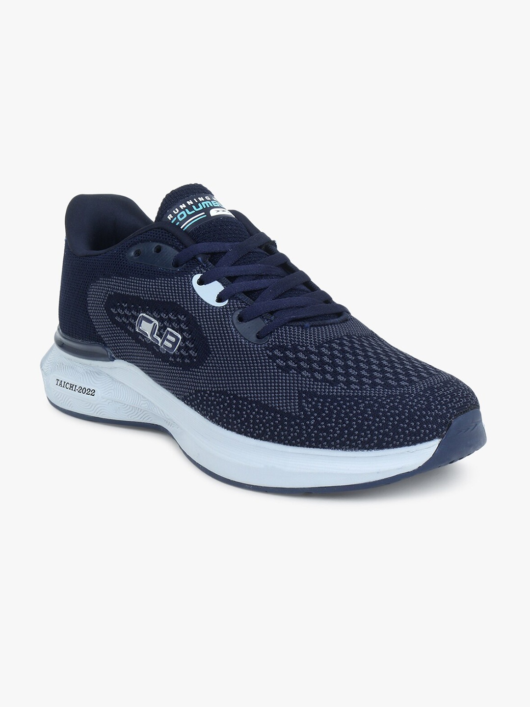 

Columbus Men Navy Blue Mesh Running Shoes