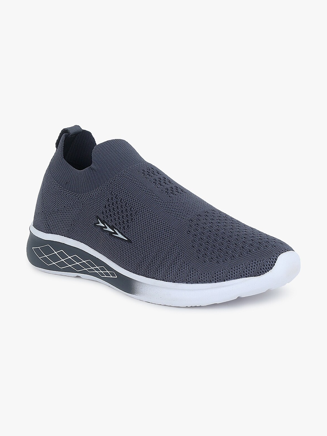 

Columbus Men Grey Mesh Walking Shoes