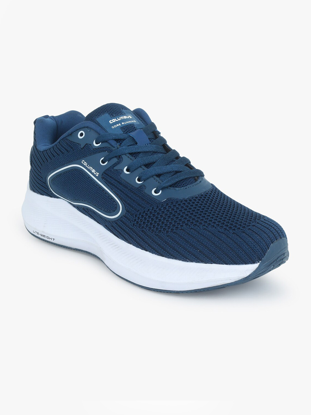 

Columbus Men Blue Mesh Running Shoes