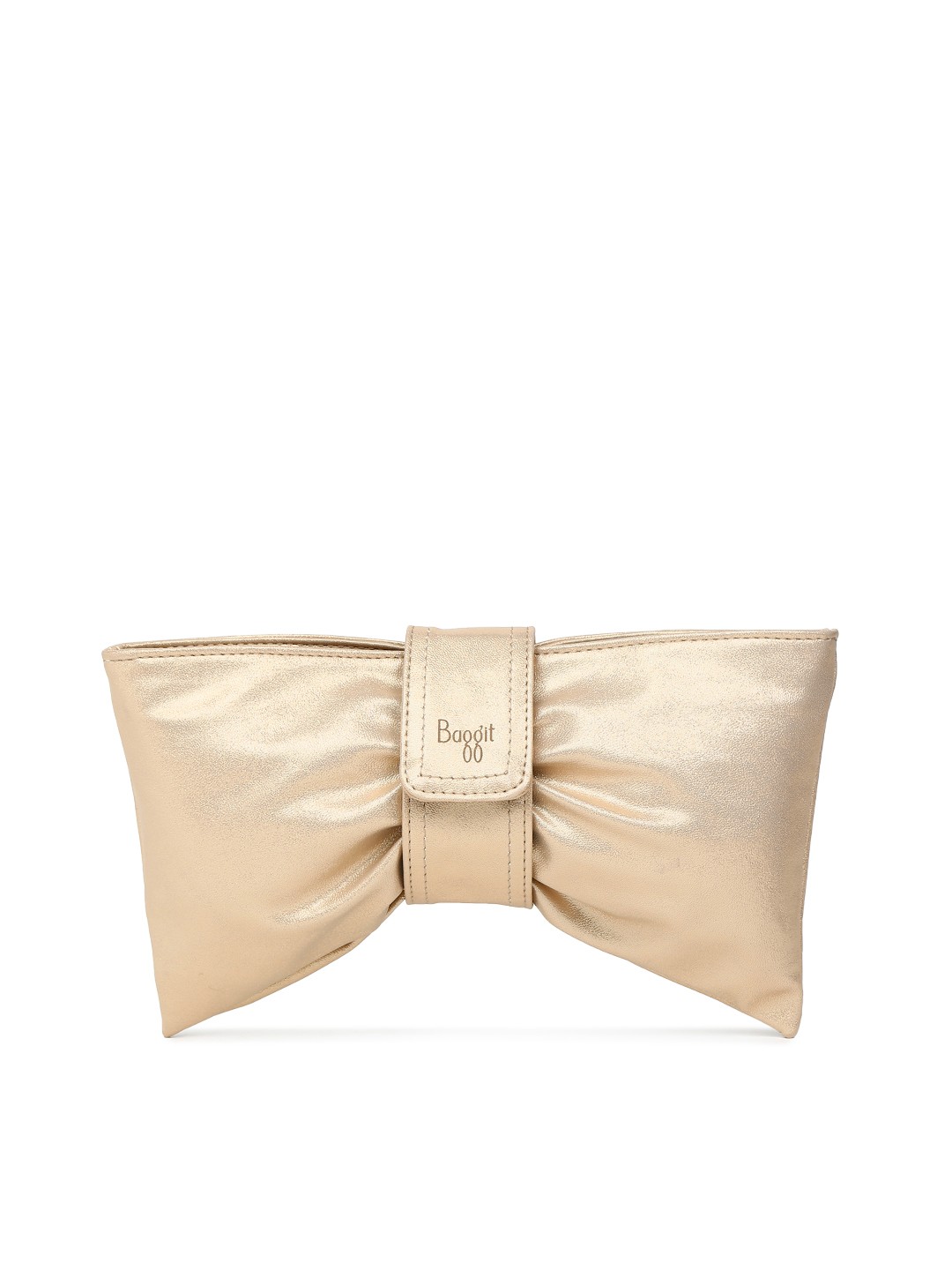 

Baggit Muted Gold-Toned Clutch