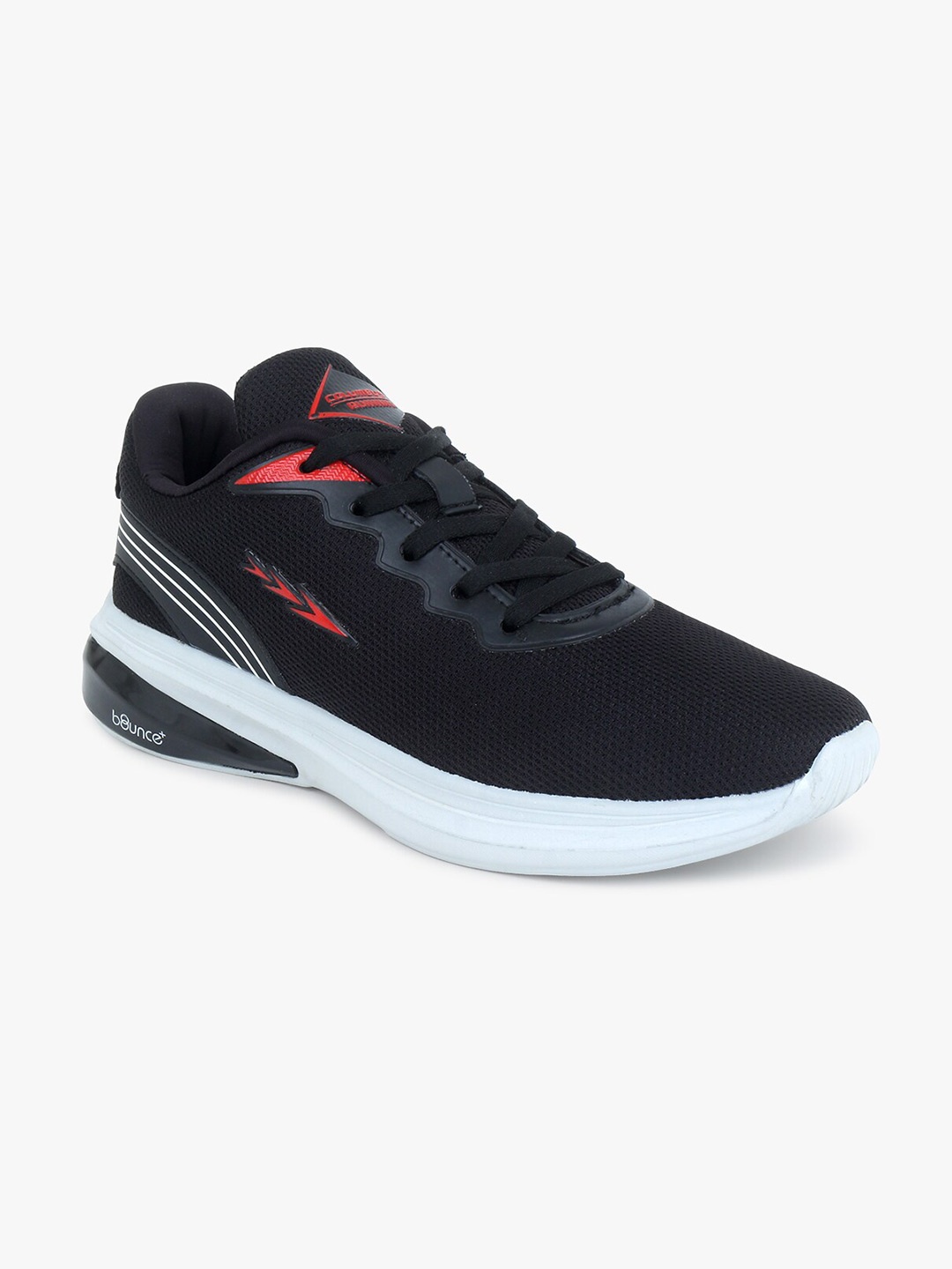 

Columbus Men Black Mesh Running Shoes