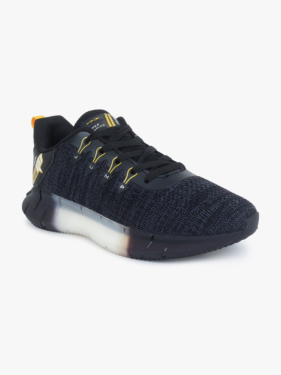 

Columbus Men Black Mesh Running Shoes
