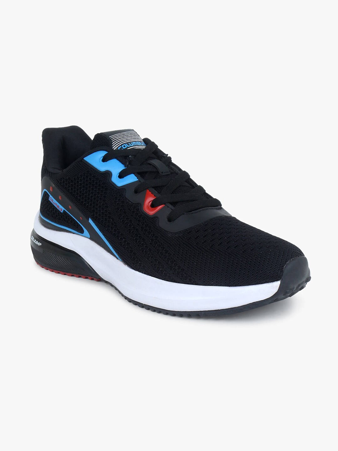 

Columbus Men Turquoise Blue Mesh Running Shoes