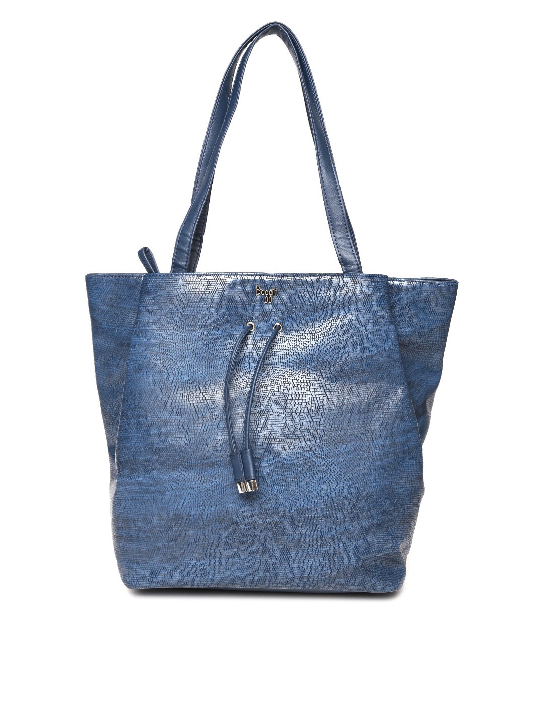 

Baggit Blue Textured Shoulder Bag