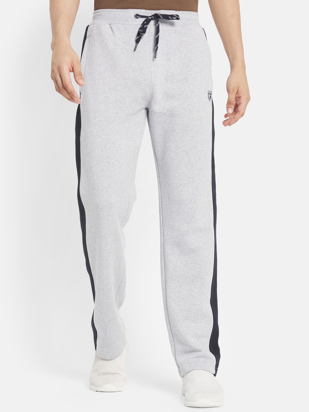 

Octave Men Grey Solid Track Pant