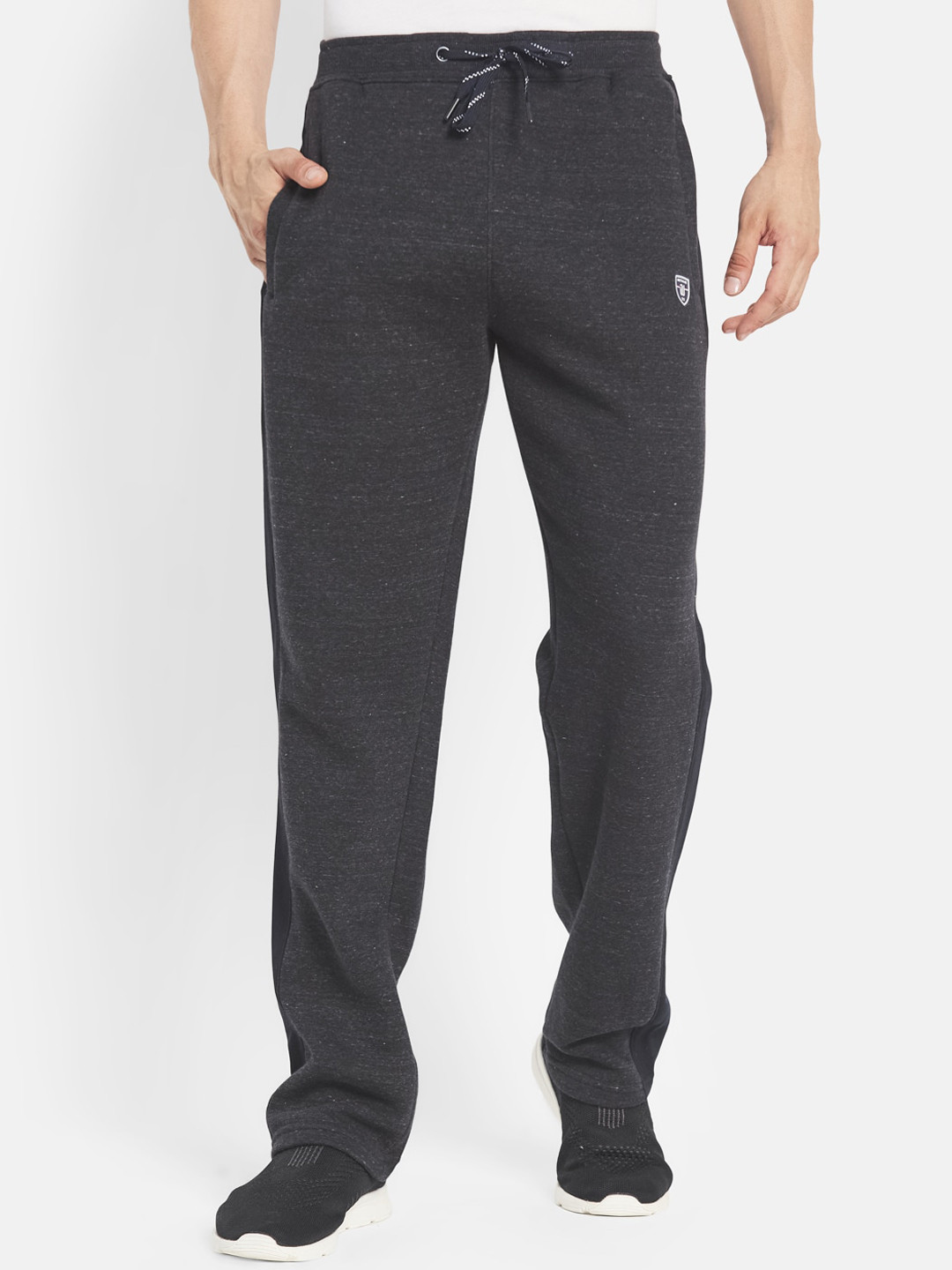 

Octave Men Grey Solid Track Pant