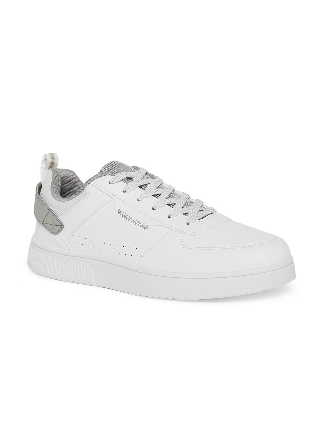 

Ajile by Pantaloons Men Off White Perforations Sneakers