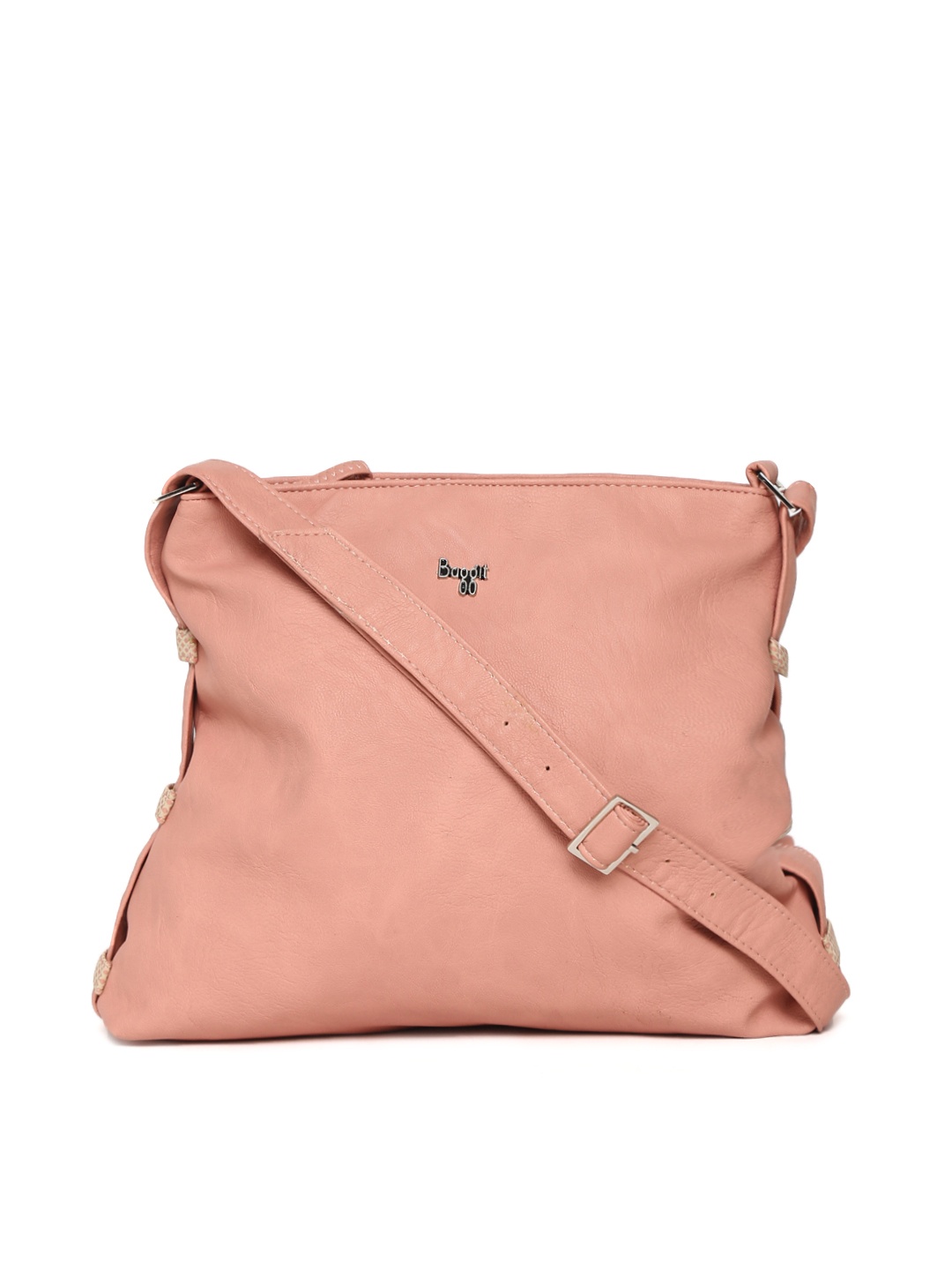 

Baggit Pink Solid Sling Bag