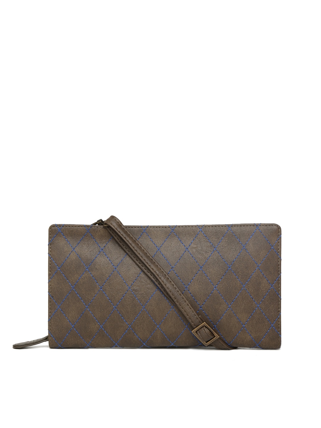 

Baggit Women Brown Solid Zip Around Wallet