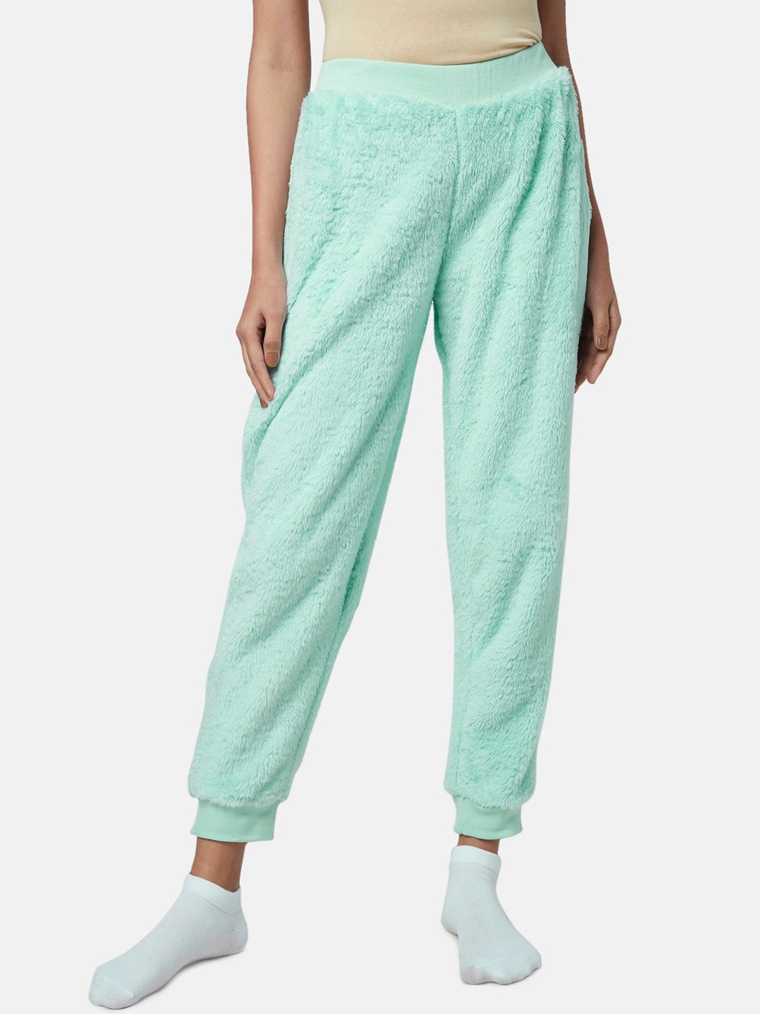 

Dreamz by Pantaloons Women Blue Solid Joggers