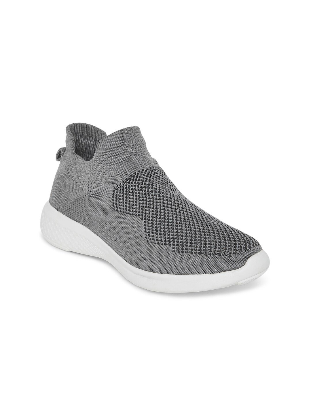 

People Women Grey Textile Walking Non-Marking Shoes