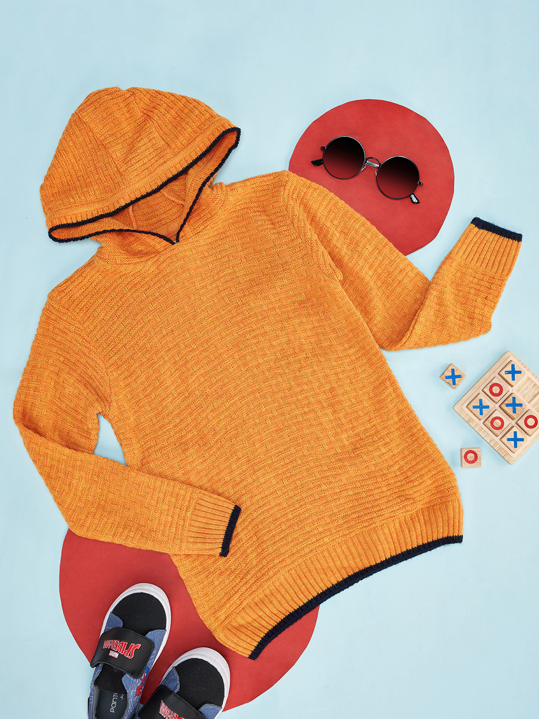 

Pantaloons Junior Boys Yellow Pullover