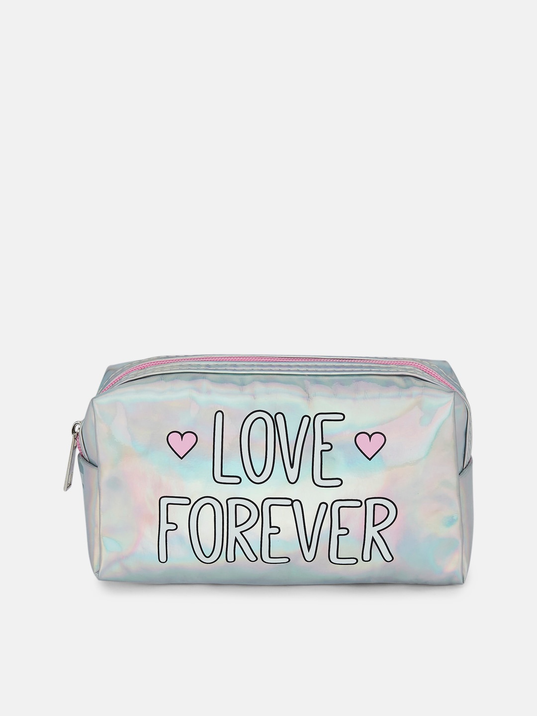 

Forever Glam by Pantaloons Women Silver-Colored Printed Waist Pouch