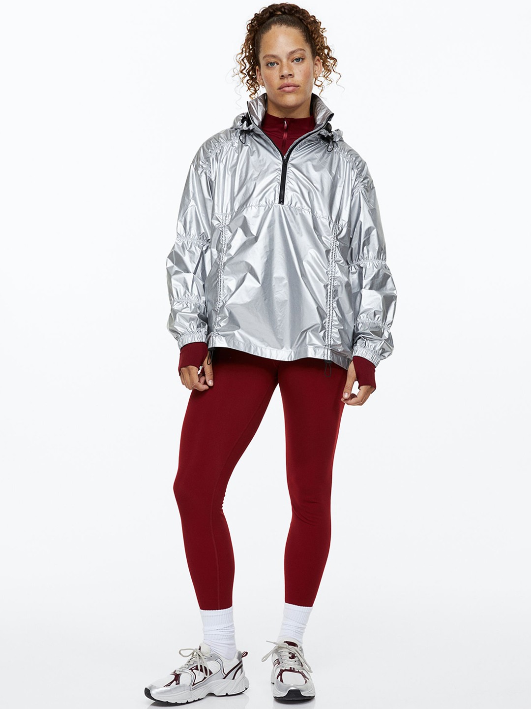 

H&M Women Winter Running Tights, Maroon
