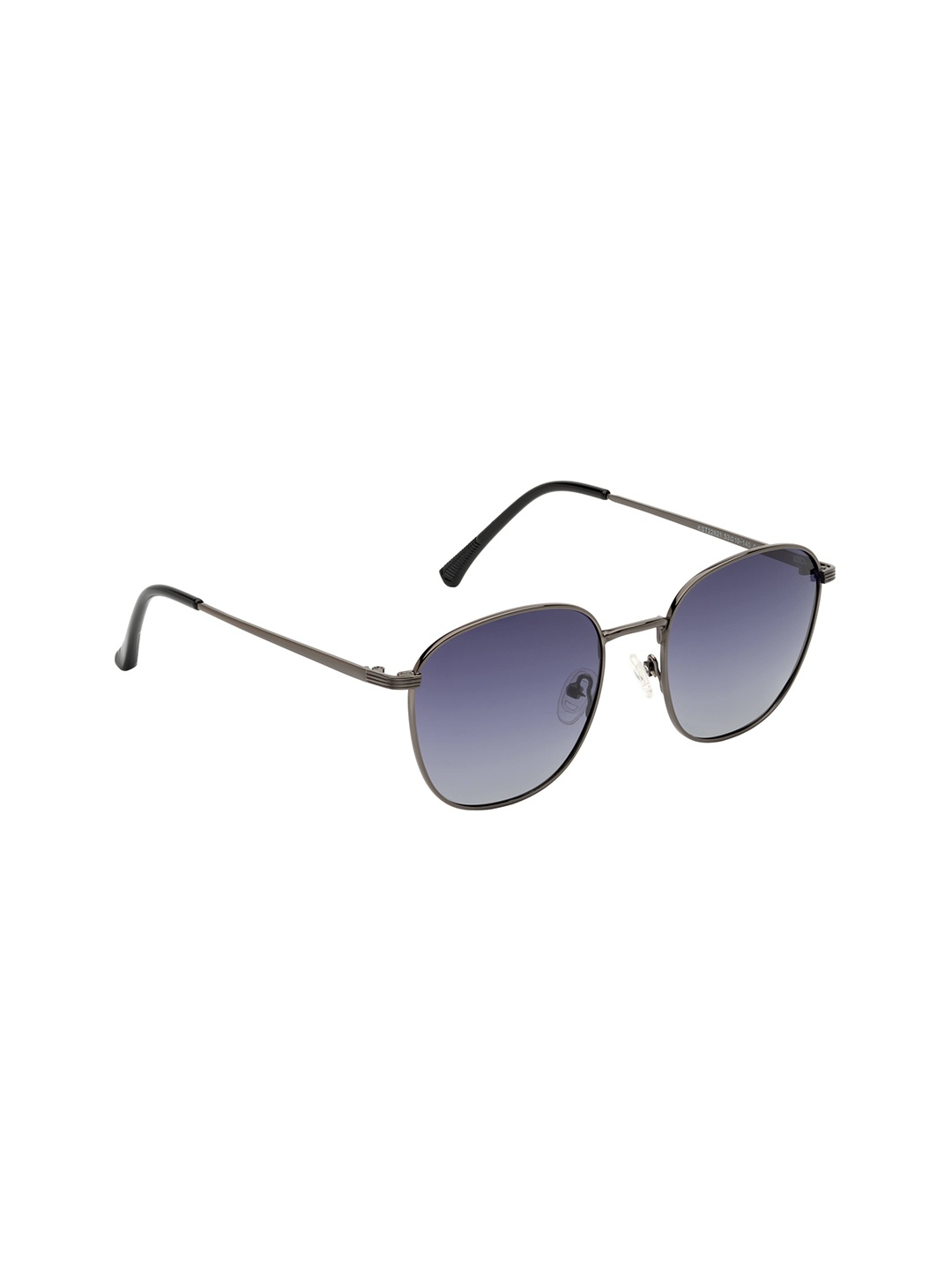 

KOSCH ELEMENTE Men Grey Lens Rectangle Sunglasses with Polarised Lens- KST 22827 C4-Grey