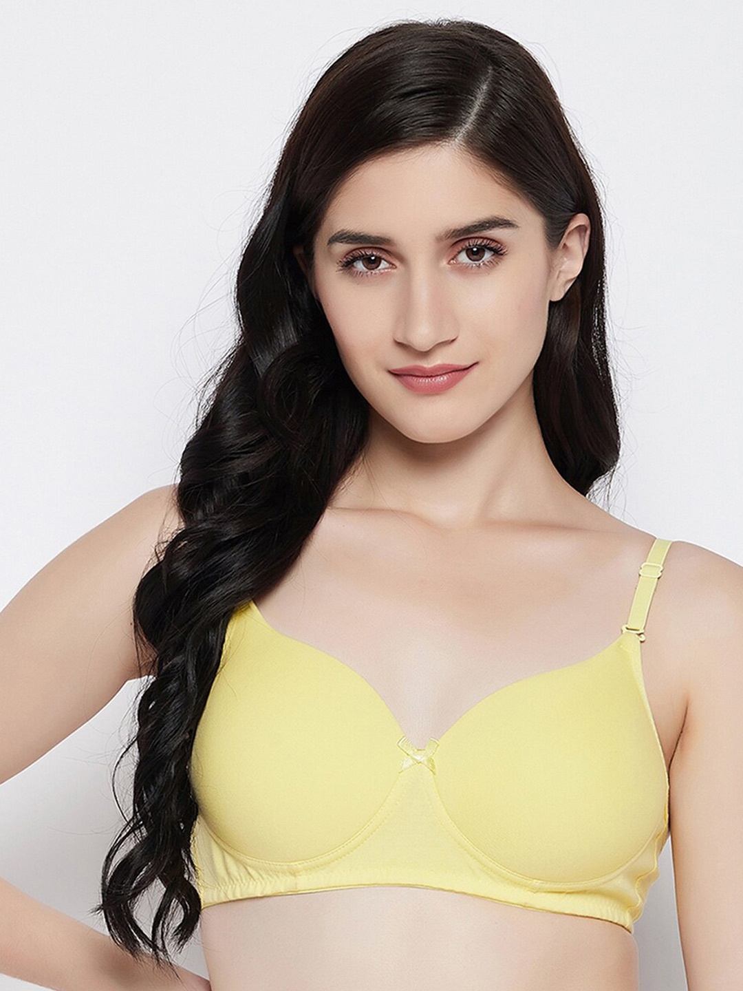 

Clovia Yellow Bra Lightly Padded