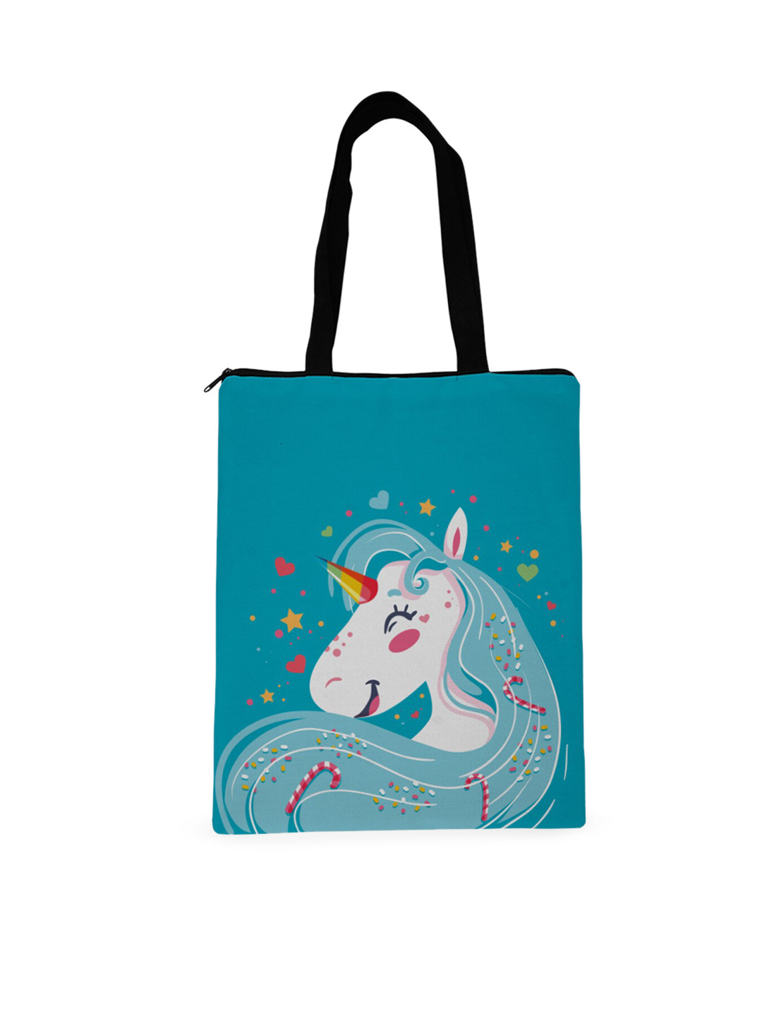 

Crazy Corner Blue Animal Printed Oversized Shopper Tote Bag