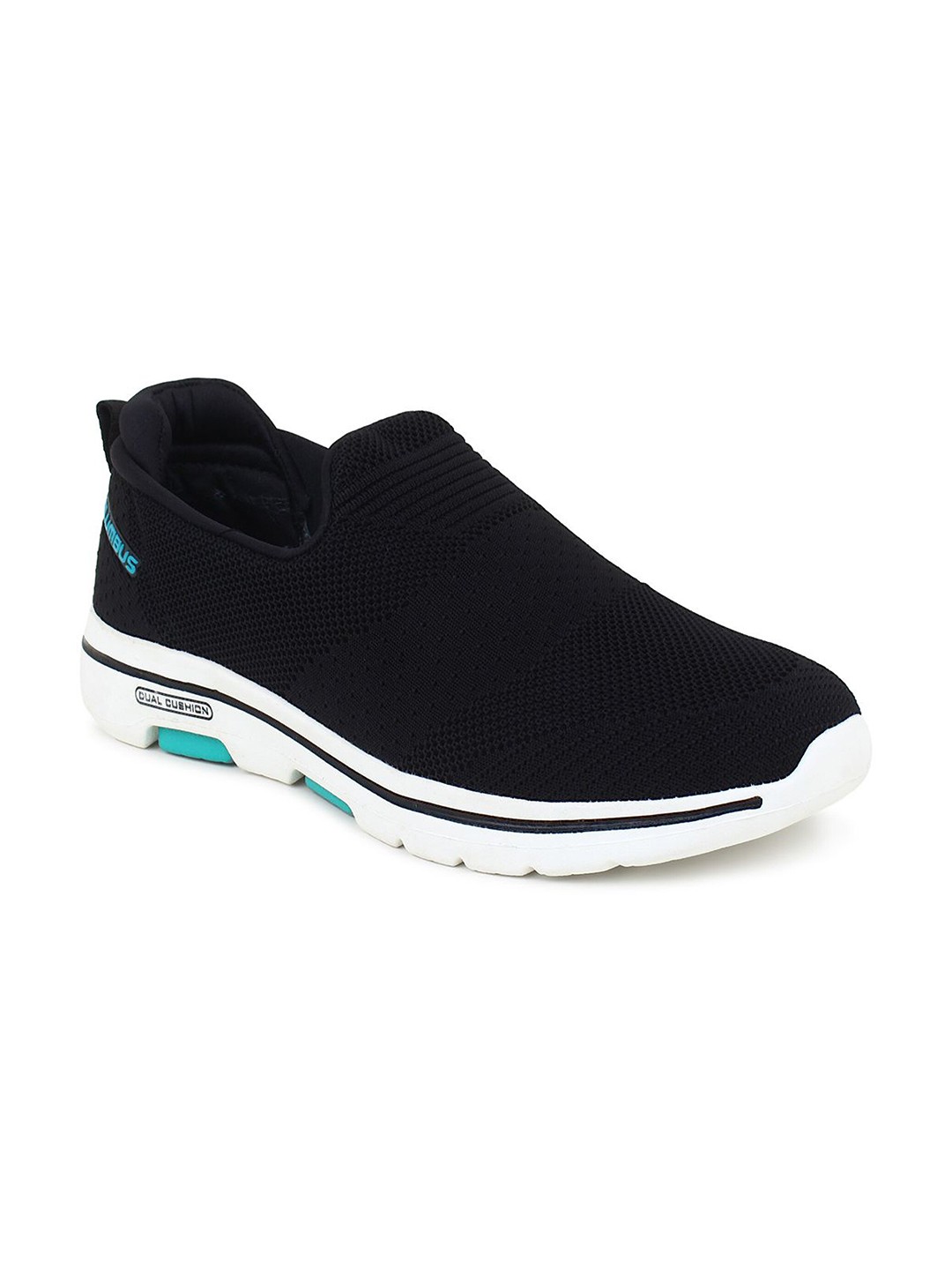 

Columbus Men Black Mesh Running Shoes