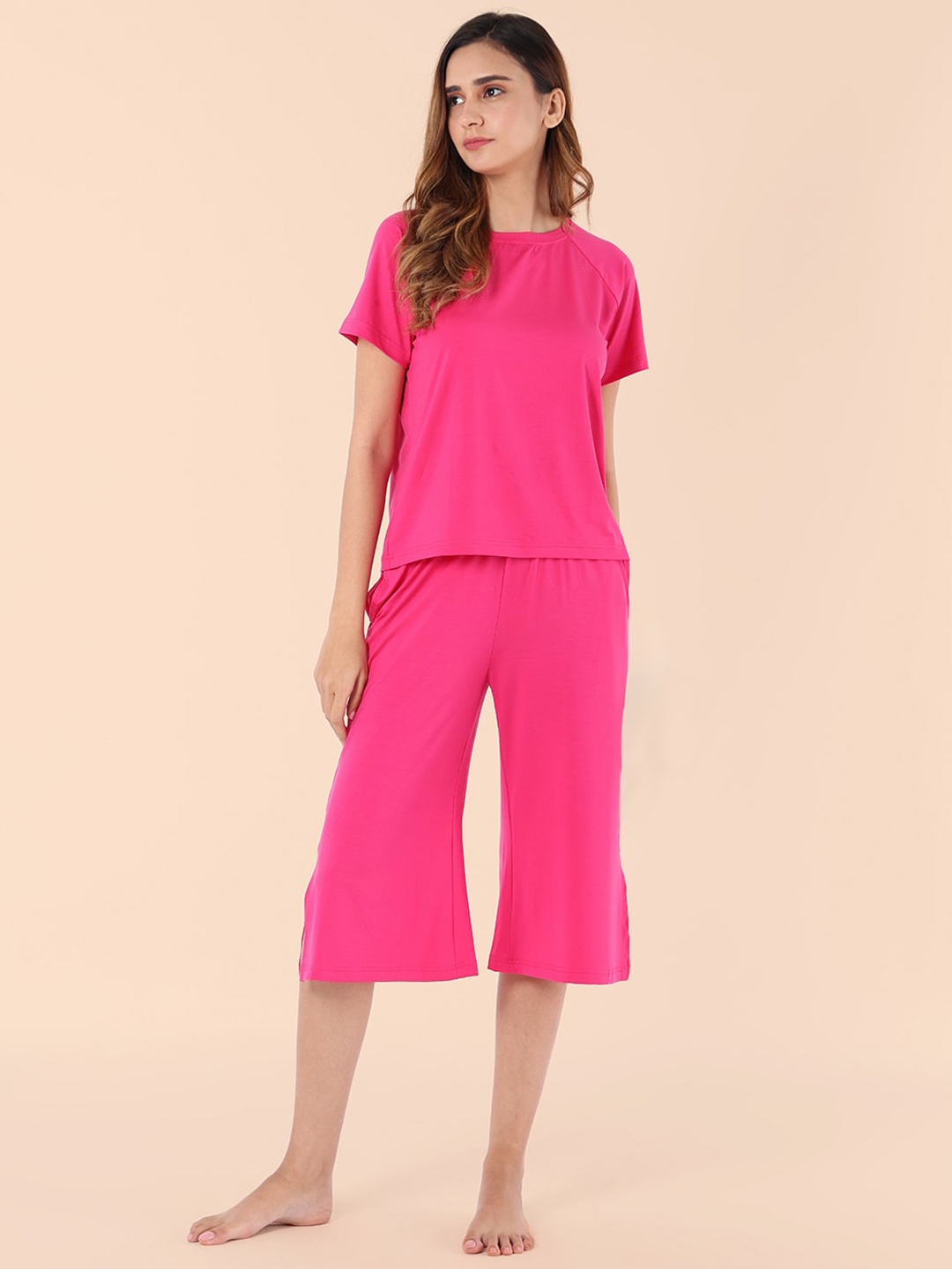

Nite Flite Women Pink Night suit