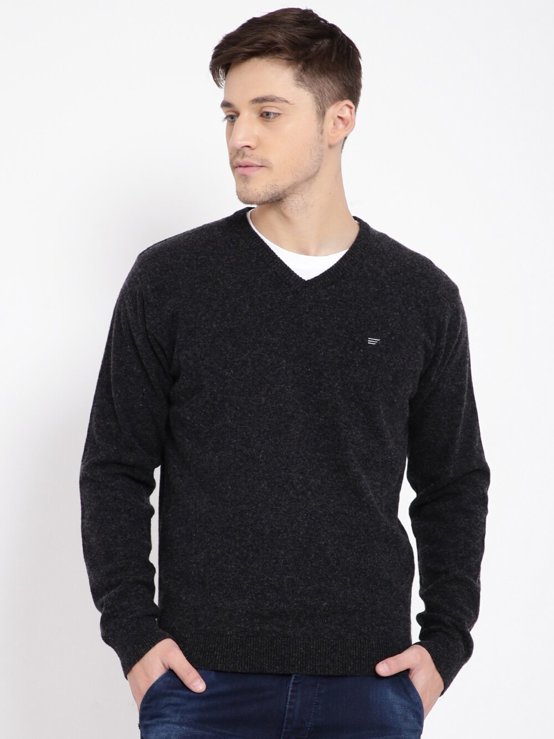 

t-base Men Black Pullover