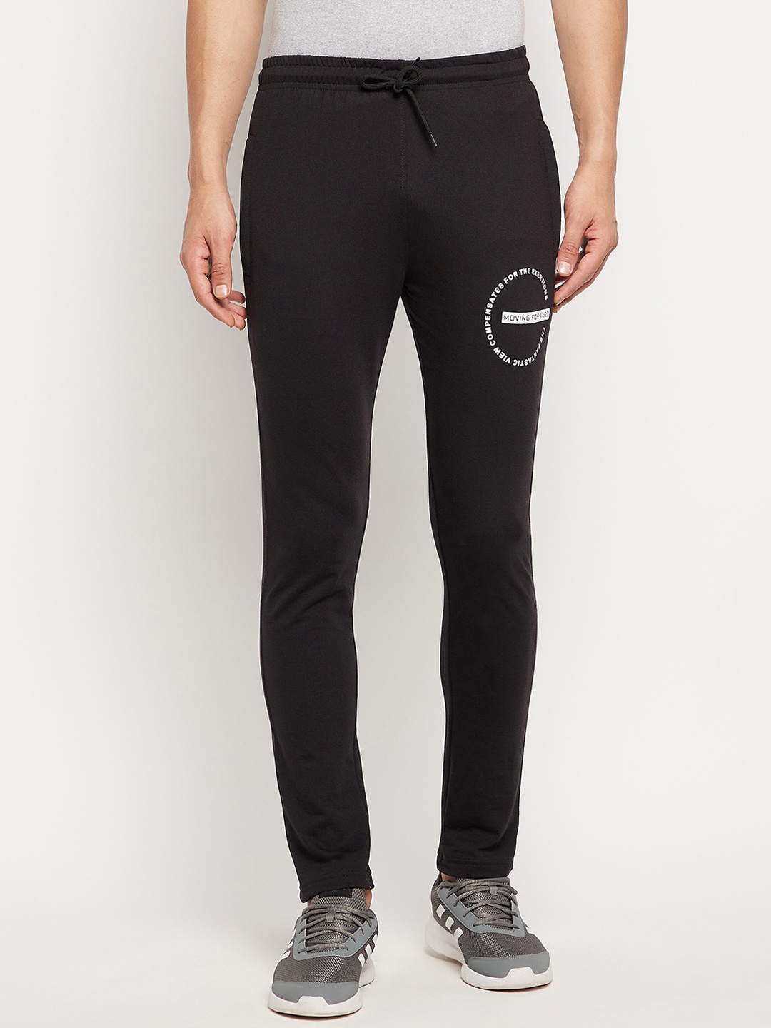 

FirstKrush Men Black Regular Fit Track Pant