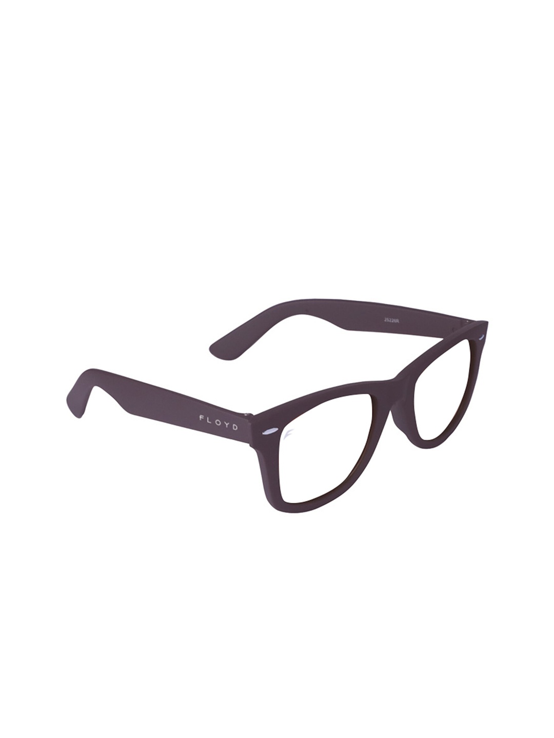 

Floyd Unisex Clear Lens & Brown Wayfarer Sunglasses with UV Protected Lens