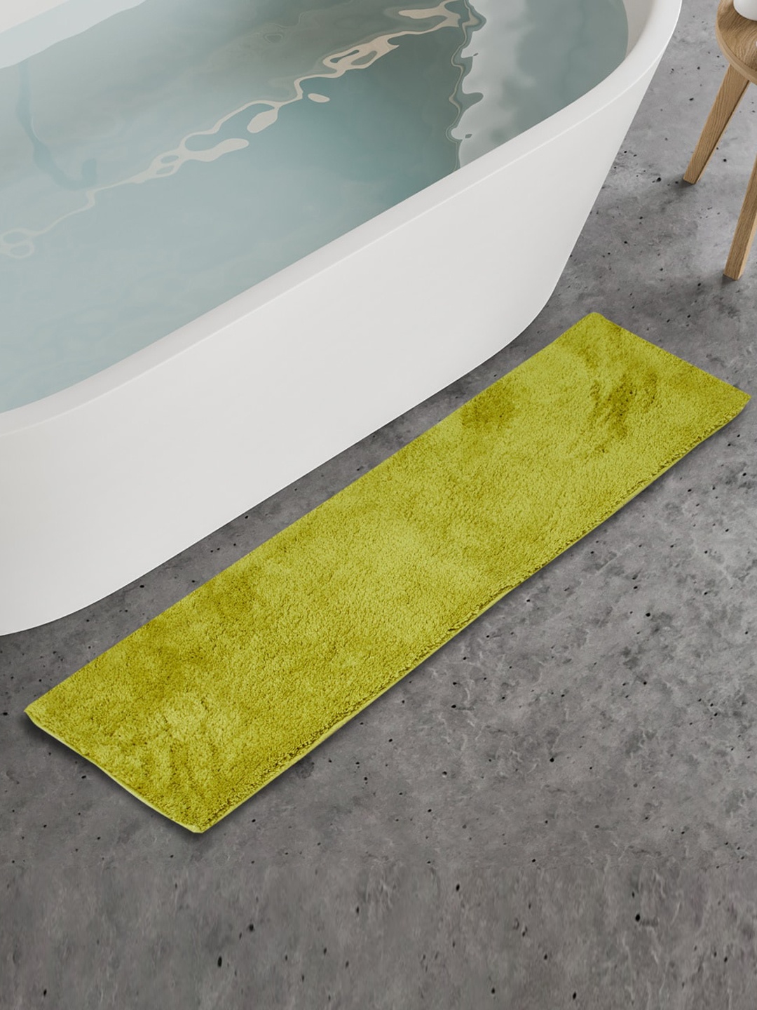 

Home Centre Green Solid Bath Runners