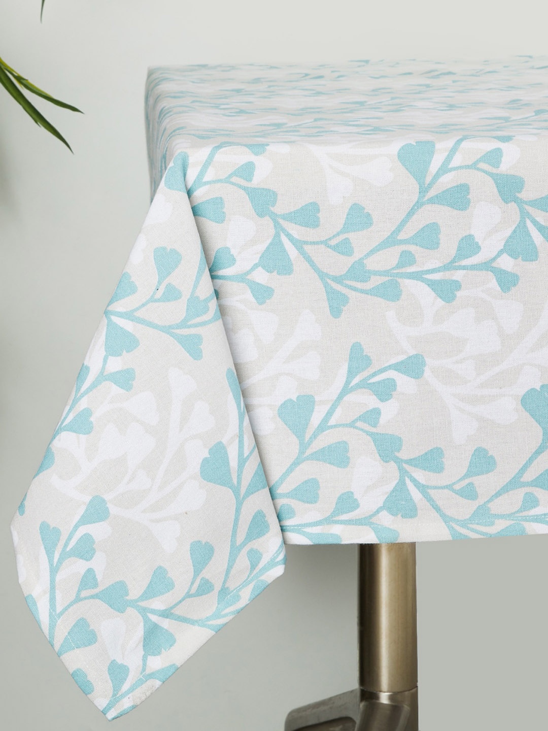 

Home Centre Blue Floral Print Pure Cotton Table Runner
