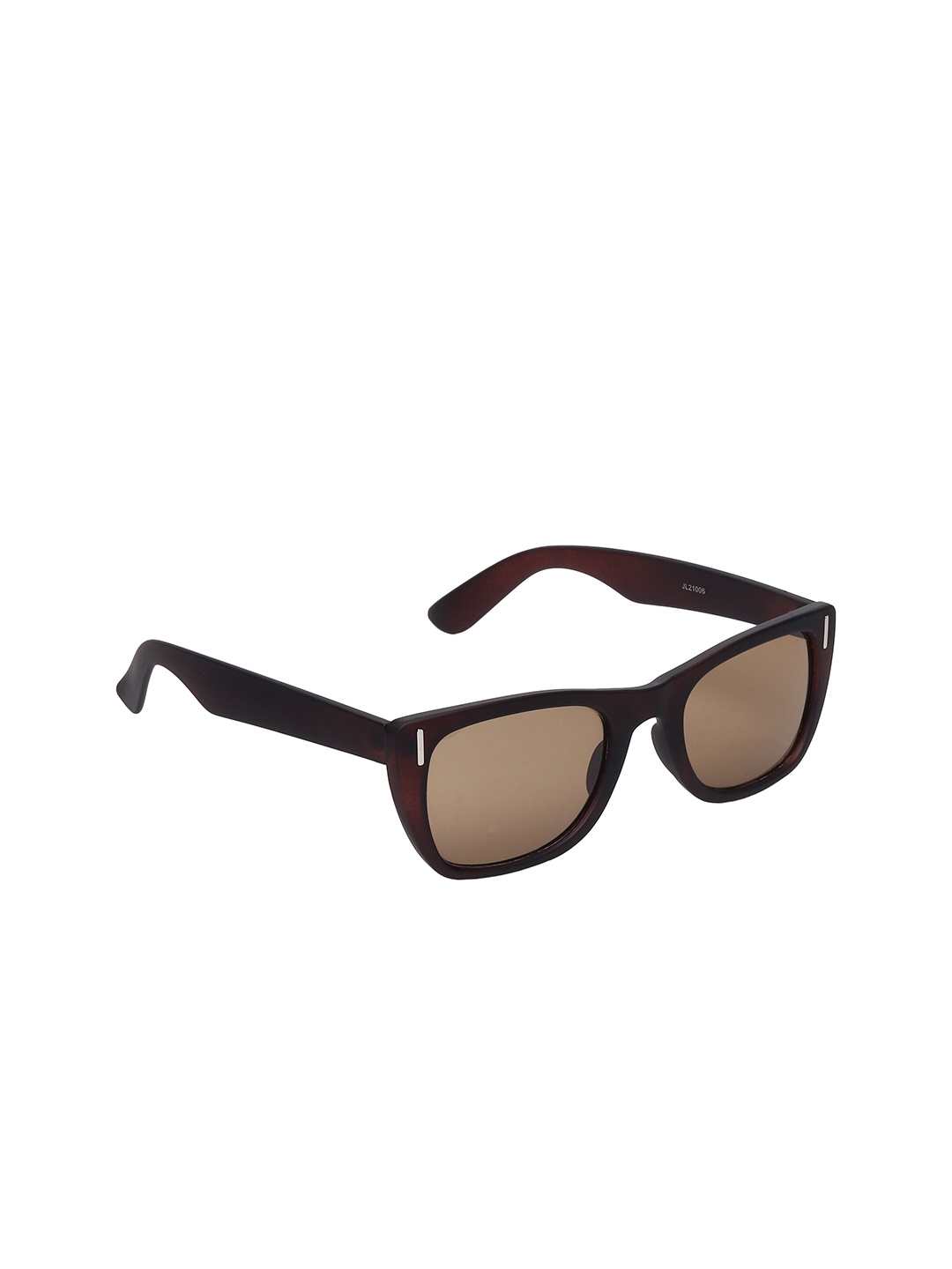 

GARTH Unisex Brown Lens & Brown Wayfarer Sunglasses with UV Protected Lens