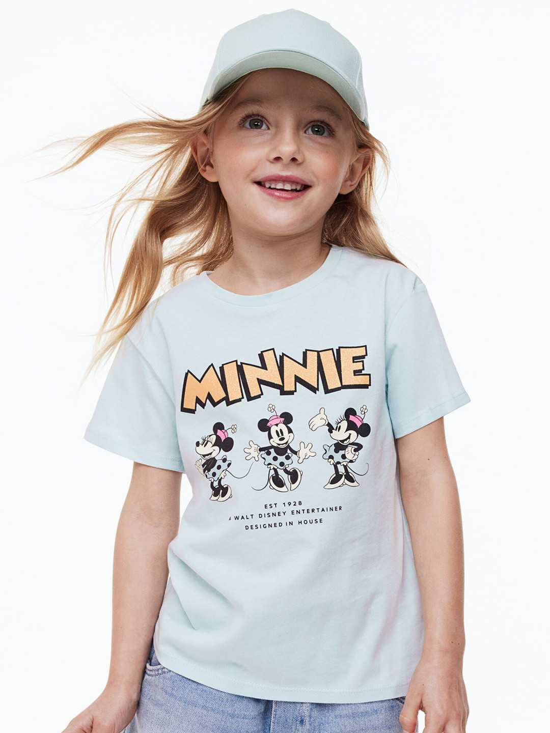 

H&M Girls Multicoloured Printed T-shirt, Multi